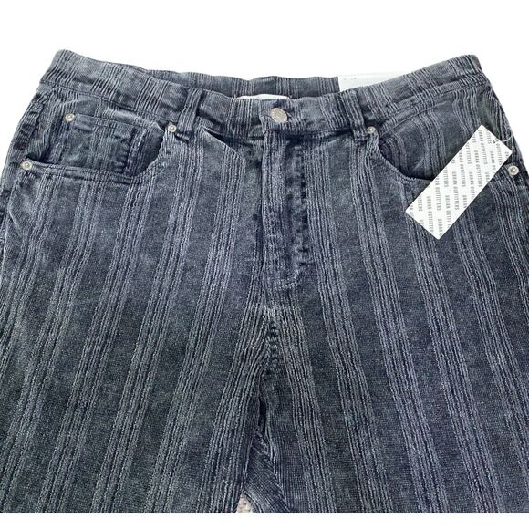 BDG 90s Corduroy Mid-Rise Bootcut Black Pants Womens Size 28 Retro Grunge Boho - Picture 3 of 13